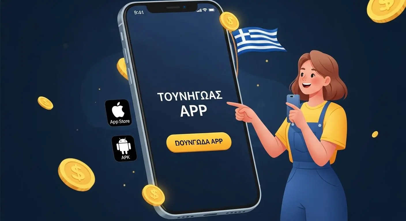 Λήψη εφαρμογής για κινητά casino app no download