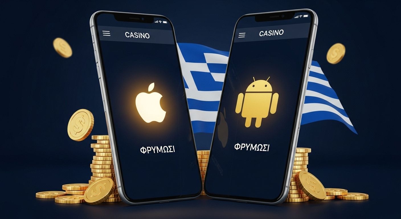 Συμβατότητα με iOS και Android casino app compatibility