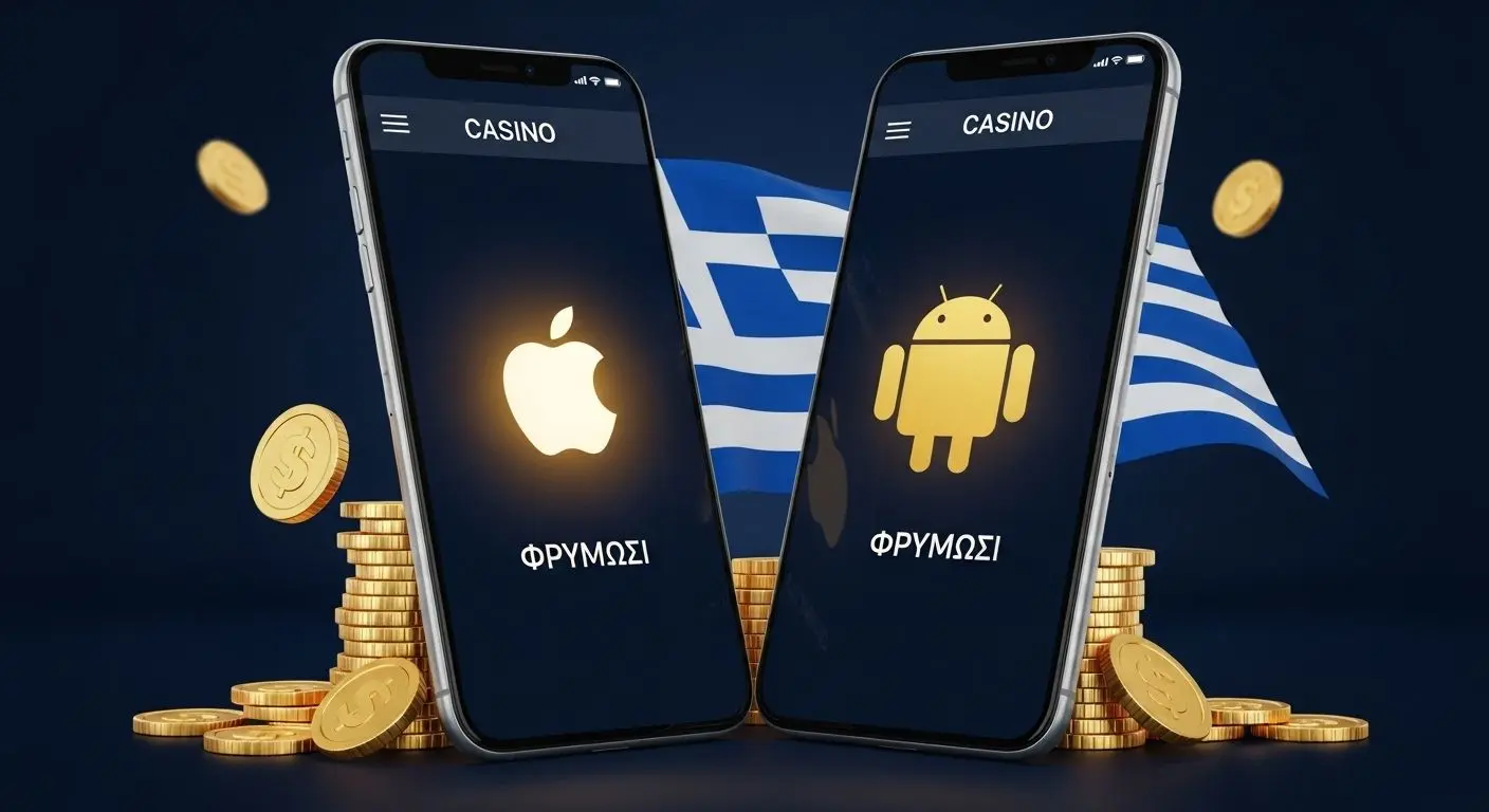 Συμβατότητα με iOS και Android casino app compatibility